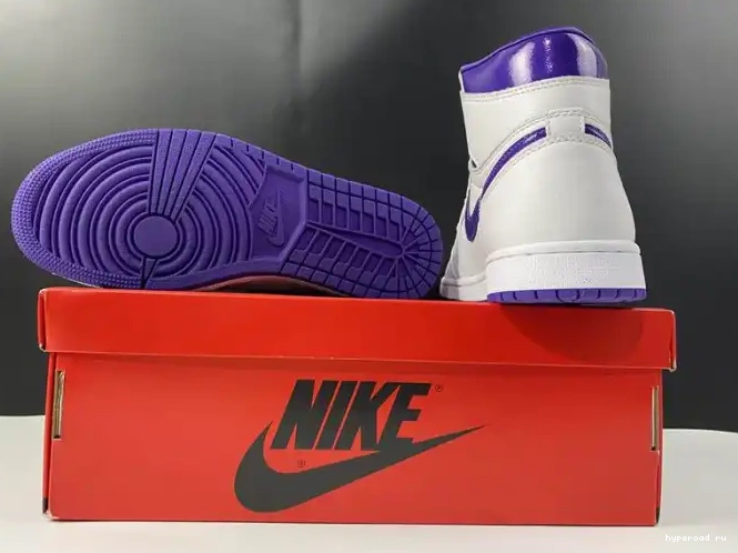 AIR HIGH COURT PURPLE JORDAN RETRO 1 CD0461-151 0413